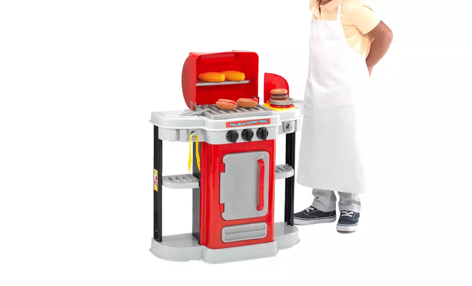 Amloid 2-in-1 My First Kitchen and BBQ Play Sets. Free Returns. - Second Medium