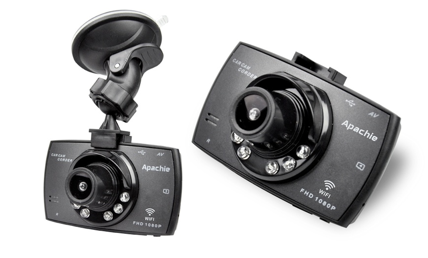 Image 2: Apachie Dual Dash Cam Full HD