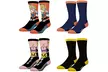 Lot de 4 ou 8 chaussettes homme Freegun Licences, coloris et taille au choix - Second Medium