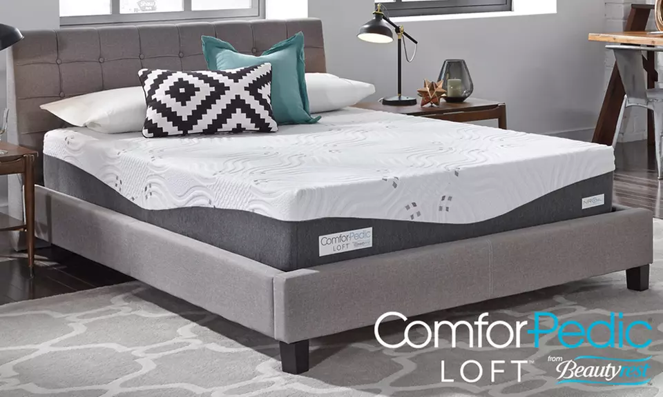 ComforPedic Loft from BeautyRest 14" NRGel Memory Foam Mattress - Primary Image