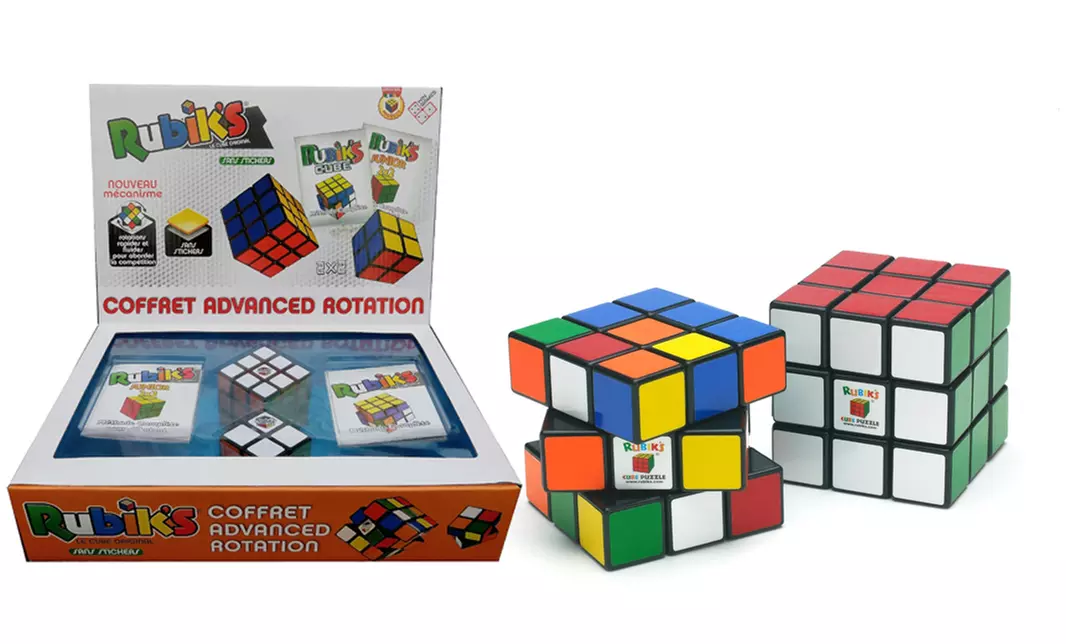 Coffrets Rubik's Cube 2x2 et 3x3 avec méthode - Primary Image