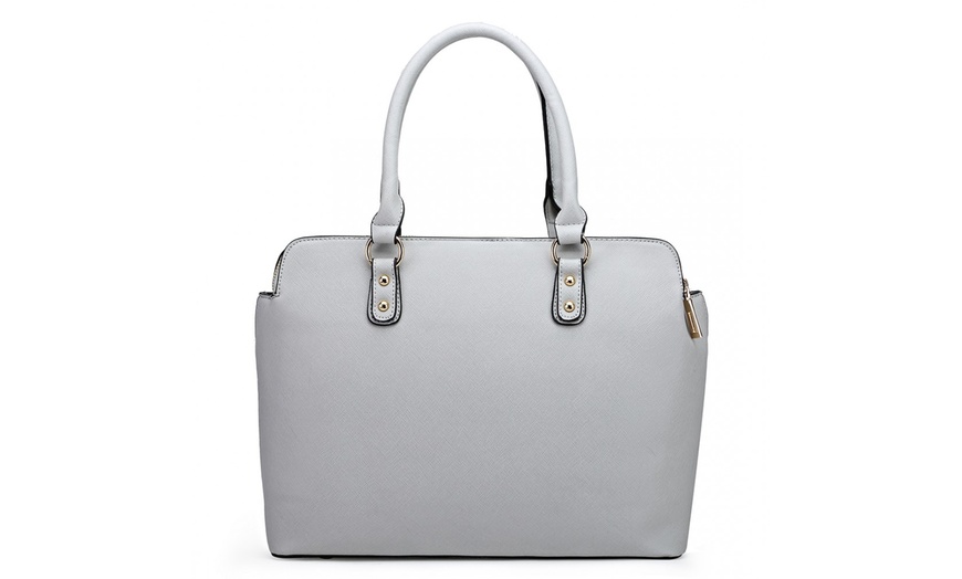 Image 6: Classic Multi-Compartment Handbag