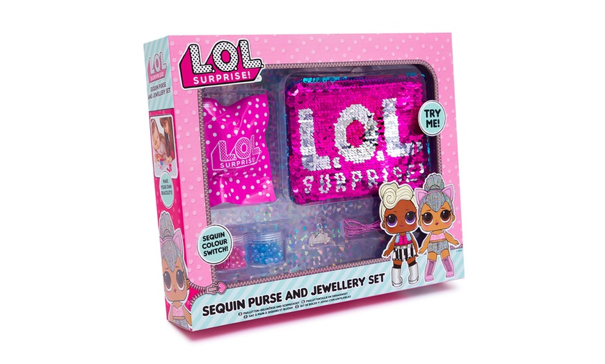 Lol surprise colour switch purse with diy bracelets on sale