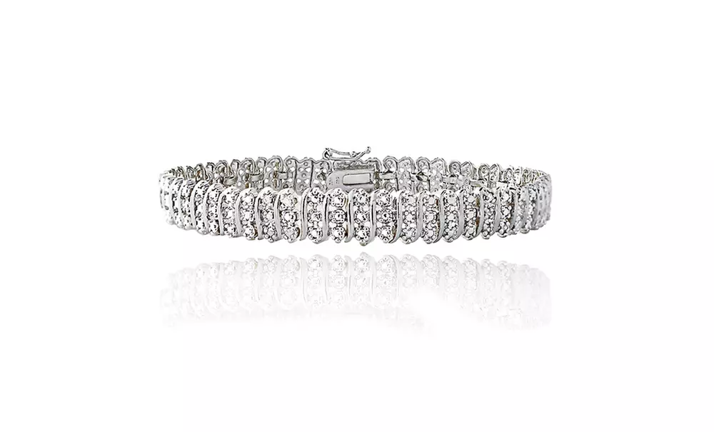 1.00 CTTW Diamond Bracelets - Second Medium