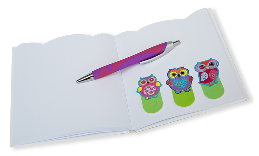 Image 20: Kandy Toys Owl Stationery Bundle