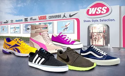 C$20  for C$40   Worth of Shoes and Accessories at ShopWSS.com - Primary Image