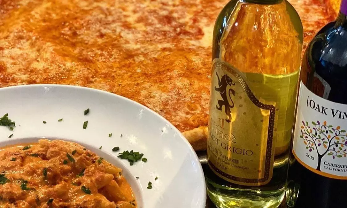 Enjoy Gino's Family Meal for Four with Pizza and Pasta
