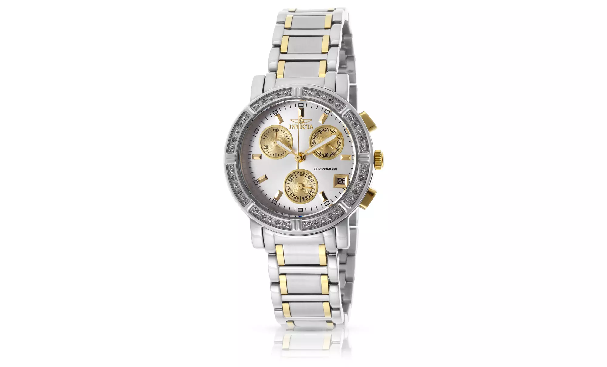 Invicta Women's Diamond Wildflower Chronograph Watch - Primary Image