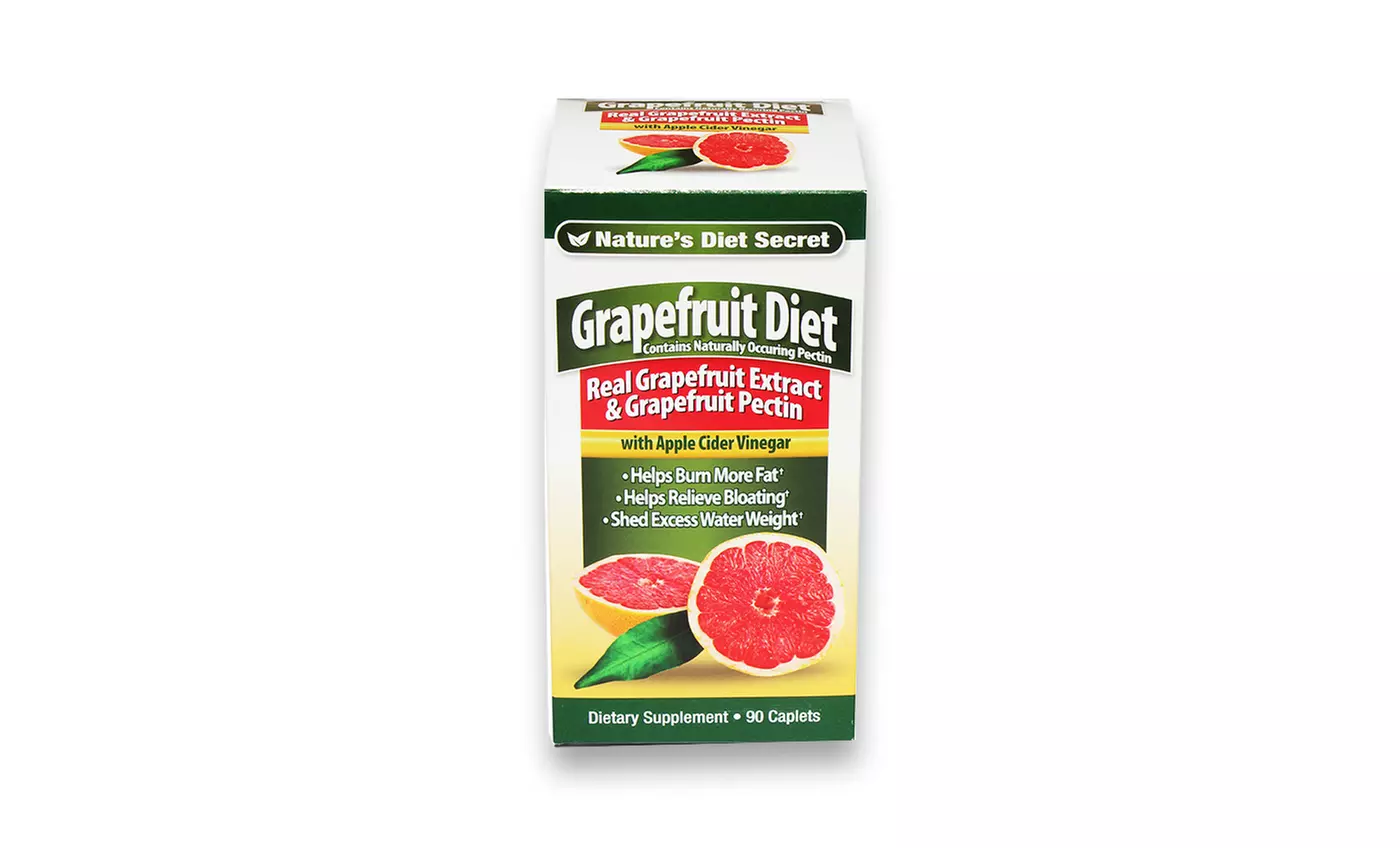 Nature's Diet Secret Grapefruit Diet Supplements (90 Servings) - Primary Image