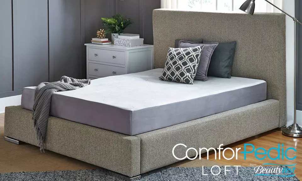 ComforPedic Loft from Beautyrest 8" Gel Memory Foam Mattress - Primary Image