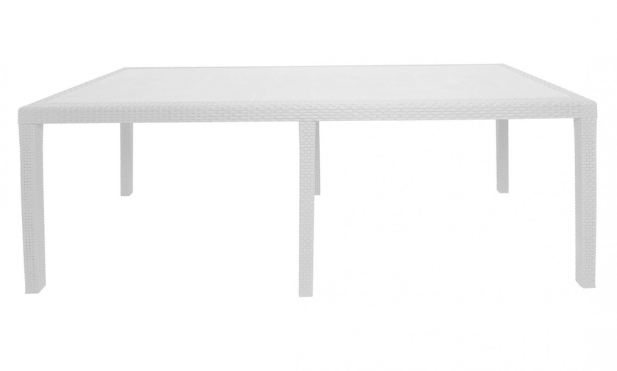 Image 11: Table d'extérieur rectangulaire extensible