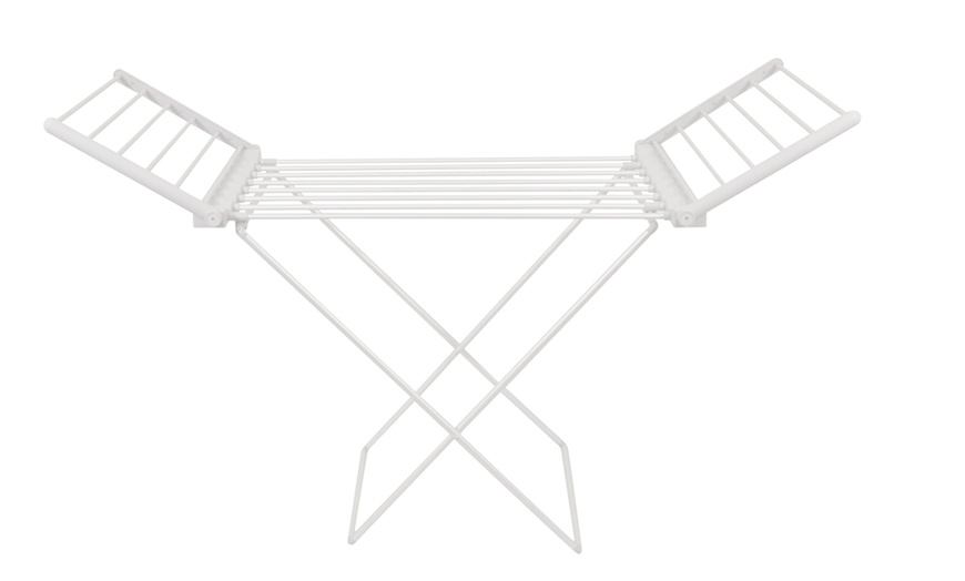 Image 3: Foldable Heated Drying Rack