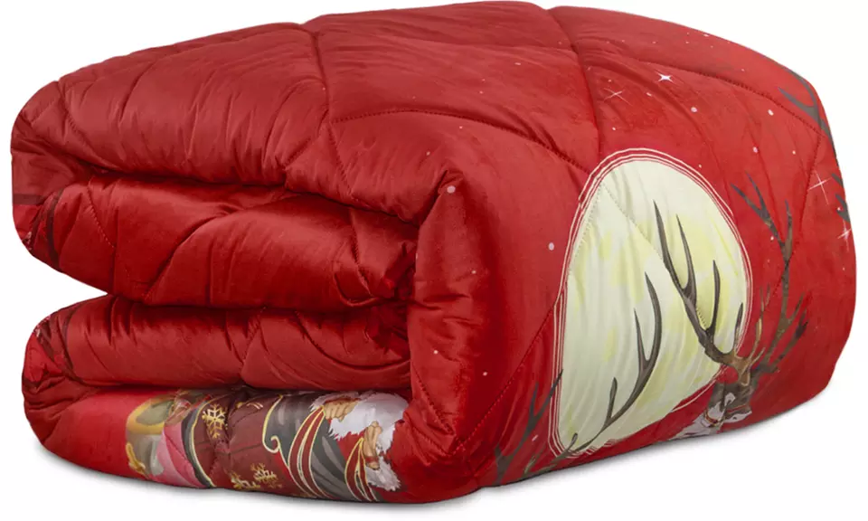 Trapunta matrimoniale in velluto