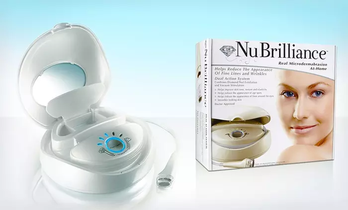 NuBrilliance Home Microdermabrasion System. - Primary Image