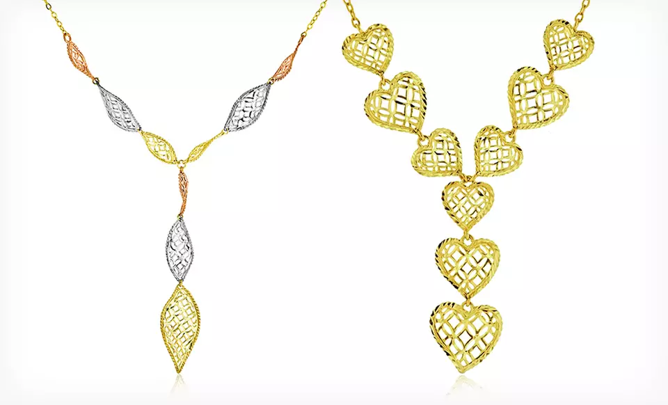 10-Karat Gold Necklaces (Up to 83% Off). 6 Styles Available. Free Shipping and Returns. - Second Medium