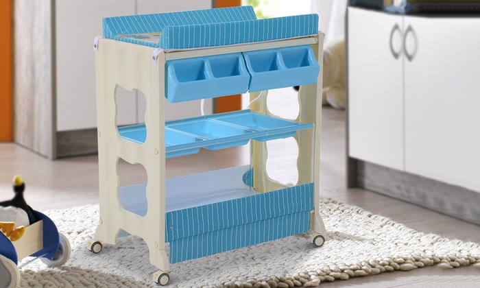 homcom baby changing unit