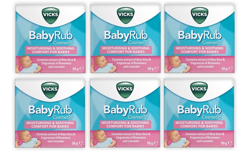 Image 4: 3, 4 or 6 Vicks Baby Rub 50g