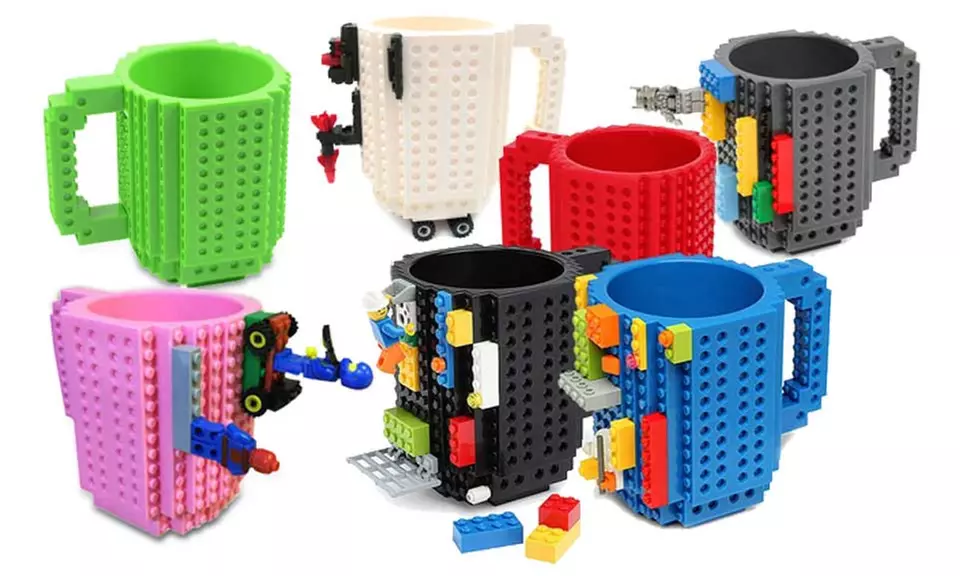1 ou 2 tasses mug en briques, coloris aux choix - Primary Image