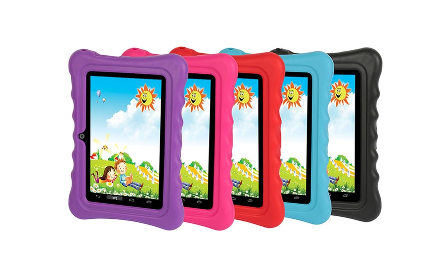 Image 2: 7'' 8GB Kids Tablet with Case