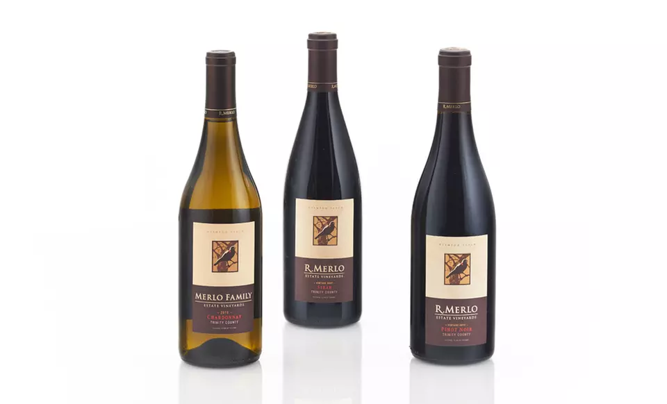 Merlo Family Estate Vineyards 3-Pack. Shipping Included. - Second Medium