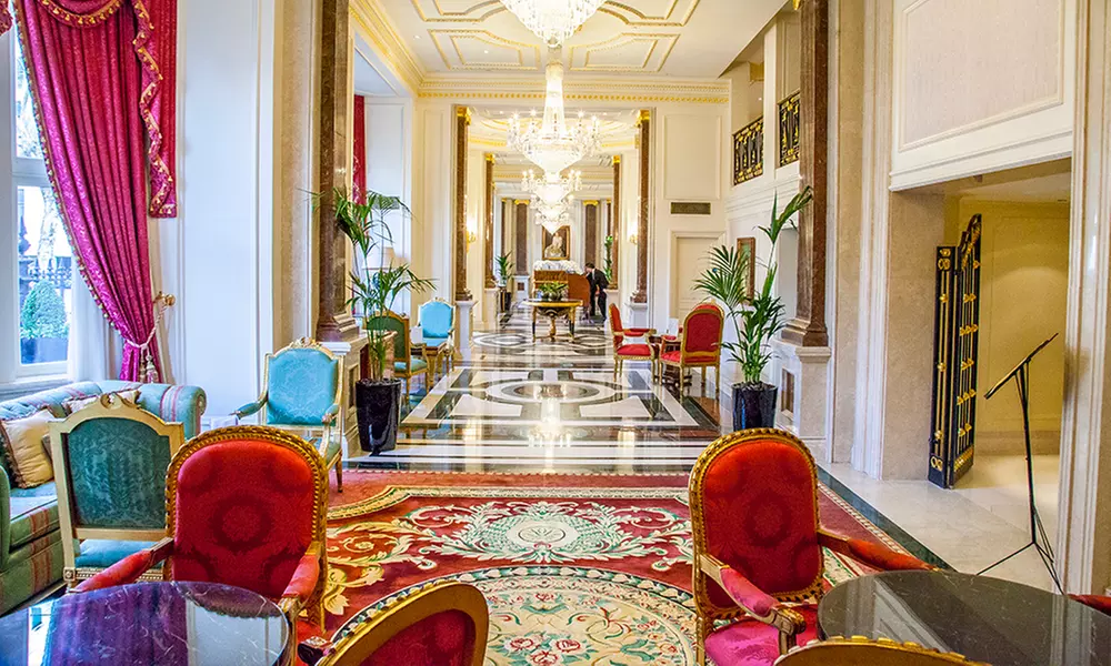 Opulent Traditional Afternoon Tea at 5-Star Bentley Hotel, London