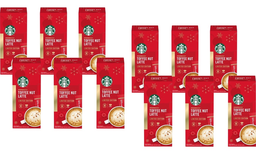 Image 6: 24 or 48 Starbucks Instant Toffee Nut Latte Sachets