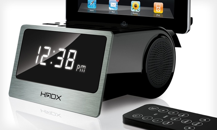 Alarm Clock - HMDX Flow Alarm Clock and Dock | Groupon