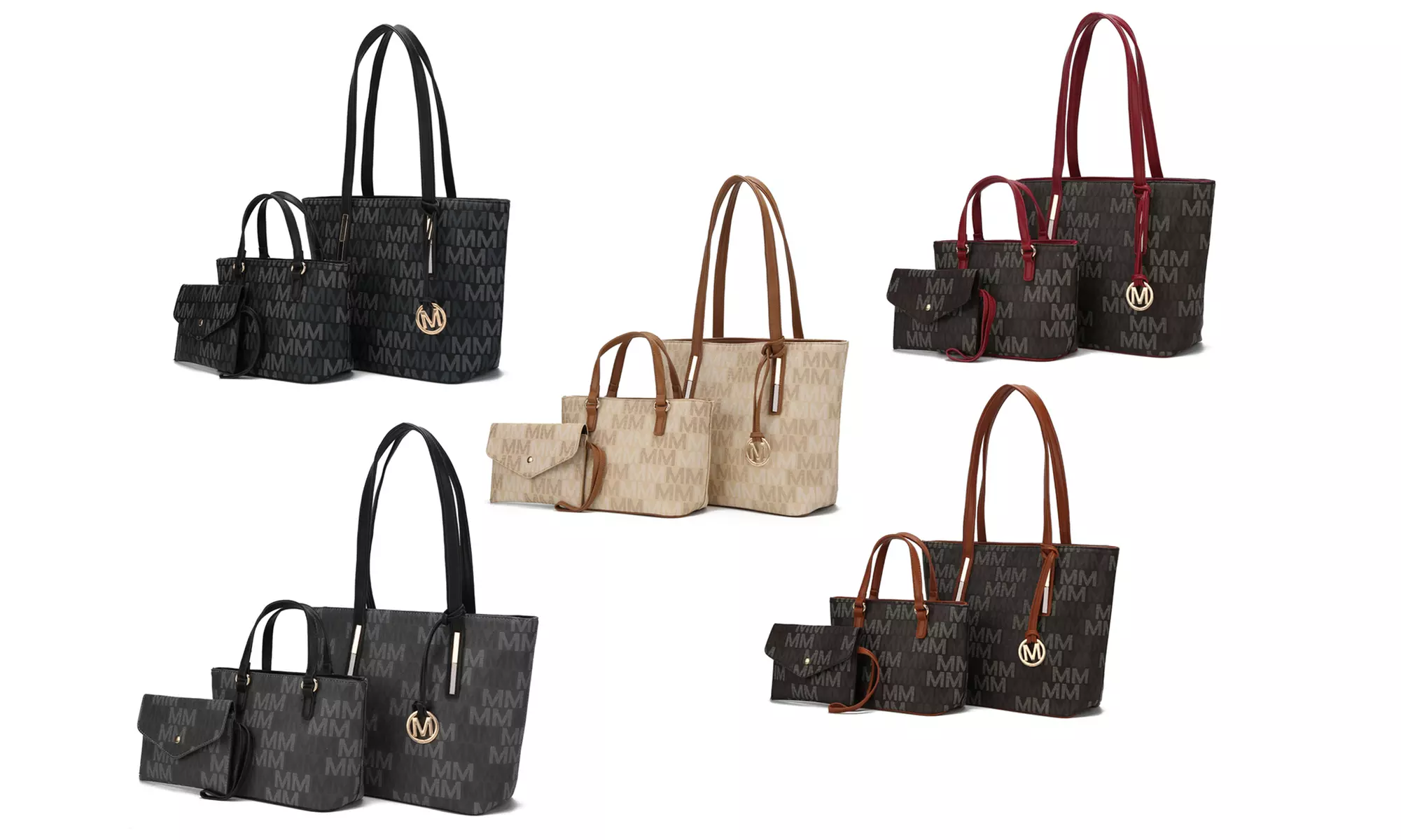 MKF Collection Aylet M Tote Bag Set by Mia K. (3-Piece) - Primary Image