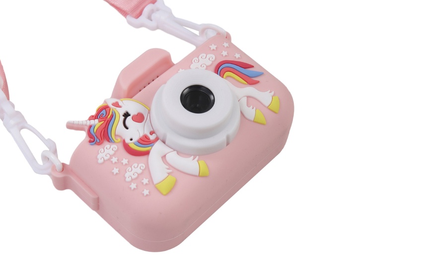 Image 5: Kids' X10S Unicorn Digital Camera with 4800W HD