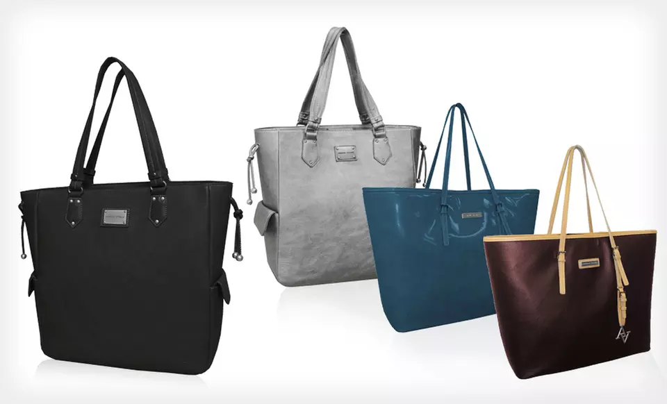 $39 for an Adrienne Vittadini Business Tote ($180 List Price). 13 Styles Available. Free Shipping and Free Returns. - Primary Image