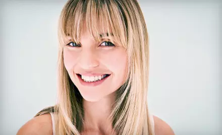 Haircut, Wash, and Blow-Dry with Optional Partial or Full Highlights at Ela Beauty Salon (Up to 56% Off) - Primary Image
