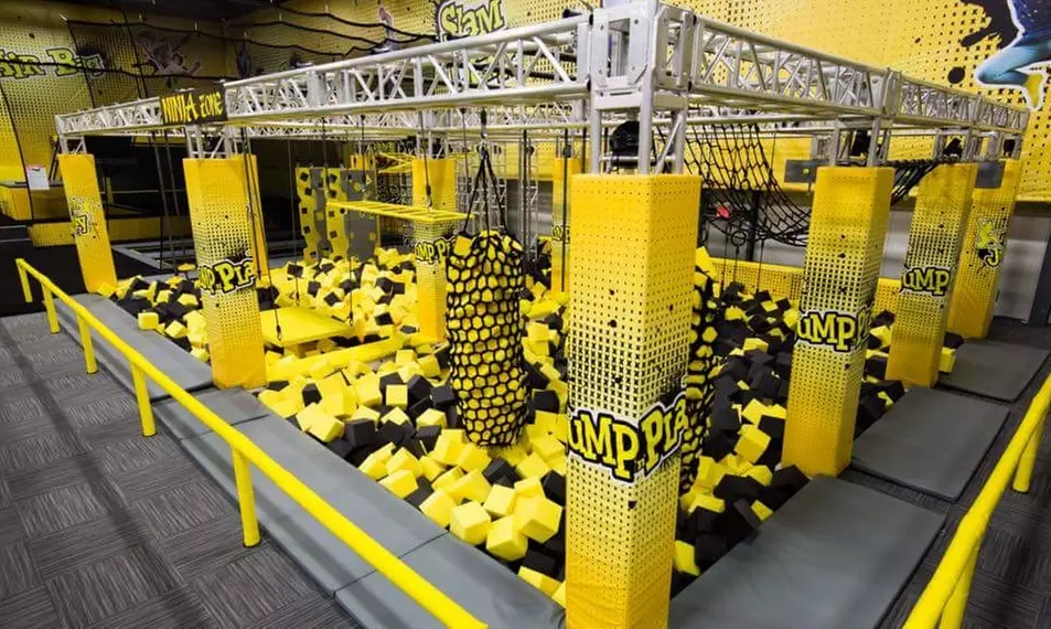Unlimited Jump Passes at Jump N Play (Up to 35% Off). Four Options Available.  - Primary Image