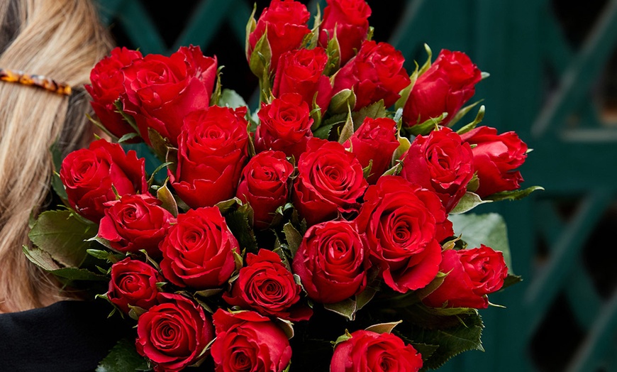 Image 4: Un bouquet de roses avec option sur Les Fleurs de Nicolas