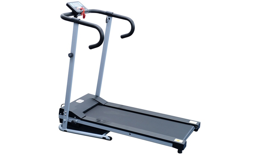 Image 2: HomCom Treadmill