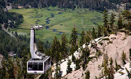 Aerial Tram, Pool, and Roller Skating Admission at Squaw Valley in Olympic Valley (Half Off). Four Options Available. - Primary Image