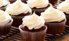 One or Six Dozen Mini Cupcakes with Delivery from K Squared Cupcake (Half Off)