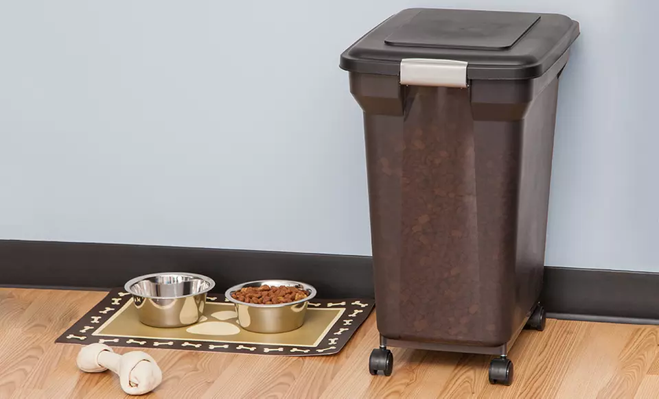 Airtight Pet Food Storage Container with Wheels From $17.99–$26.99 - Primary Image
