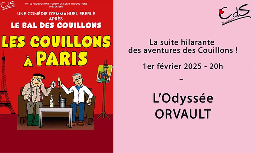 Image 1: "Les Couillons à Paris"