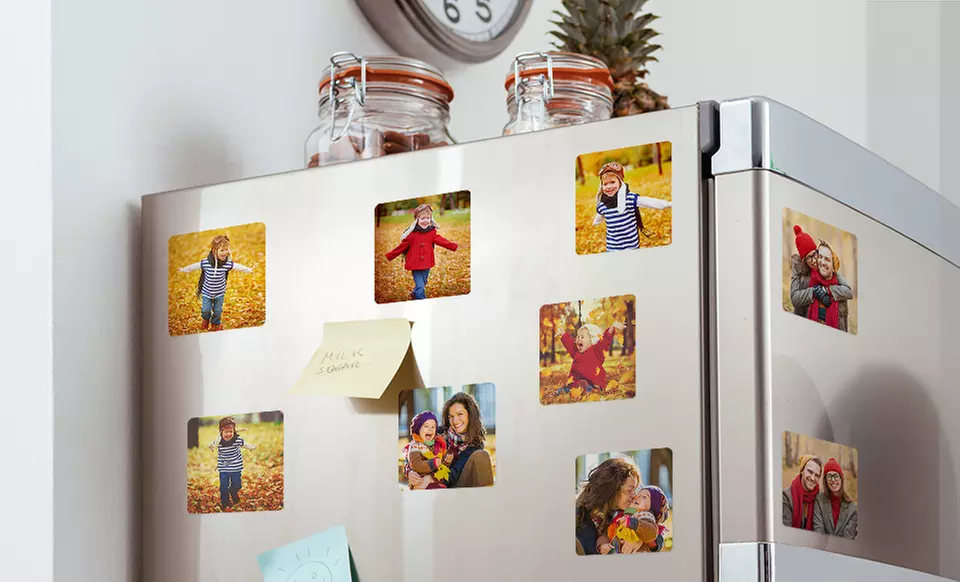 Personalisierte Foto-Magneten 5 x 5 cm oder 7 x 7 cm von Photo Gifts (bis zu 83% sparen*) - Primary Image