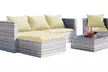 5-Seater Garden Rattan Effect Furniture Sofa Table Chairs Set - Image 3