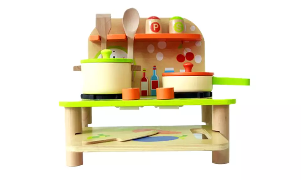 Cuisinette en bois avec accessoires - Second Medium