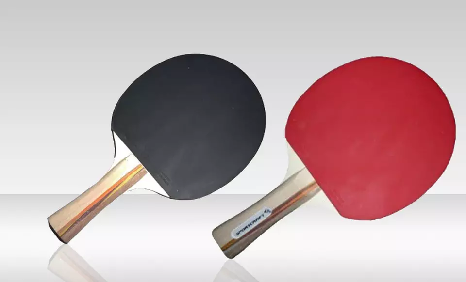 $9.99 for a 2-Pack of Sportcraft Contender Table Tennis Paddles ($24.99 List Price). Free Returns. - Primary Image
