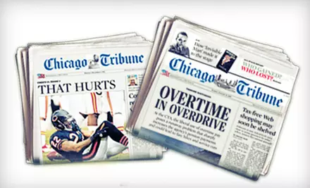 One- or Two-Year Sunday-Edition Home-Delivered Subscription to "Chicago Tribune" (Up to 82% Off) - Primary Image