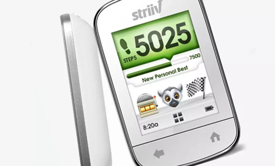 $59.99 for a Striiv Activity Tracker with Touchscreen ($99.95 List Price). Free Shipping and Returns. - Second Medium