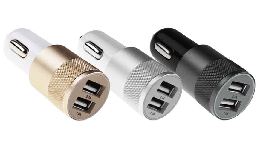 Image 2: Car Charger Dual Port
