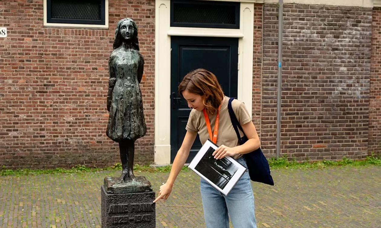 Beleef Amsterdam door de ogen van Anne Frank: tour van 120 minuten