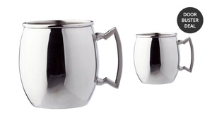 16 Oz. Stainless Steel Moscow Mule Mug 2-Pack