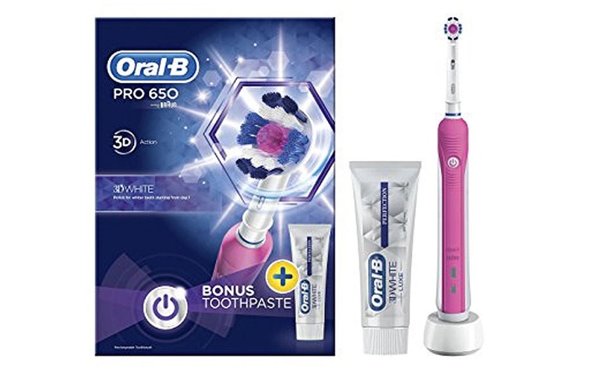 Image 3: Braun Oral-B Electric Toothbrush