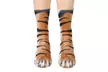 1 ou 2 paires de chaussettes 3D pieds d'animaux - Second Medium