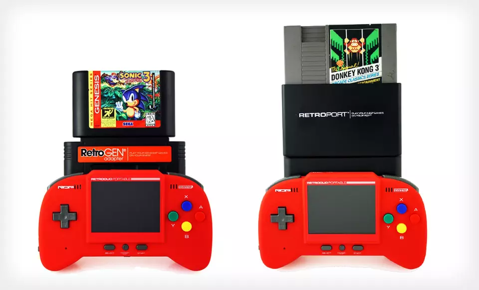 Retro-Bit RetroDuo Portable Gaming Console (RB-RDP-0162). Free Returns. - Second Medium